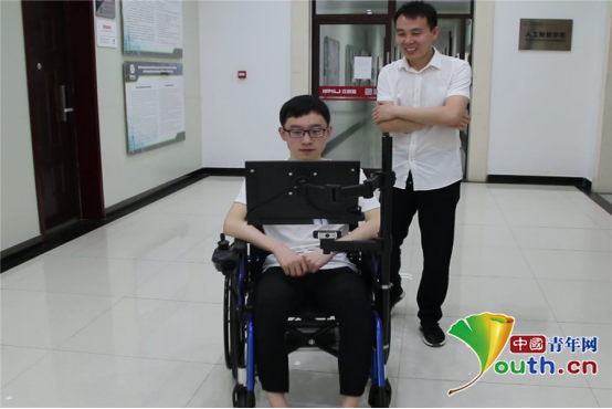 Eye control! West Power Student Making Intelligent Wheelchair for Freezing Patients