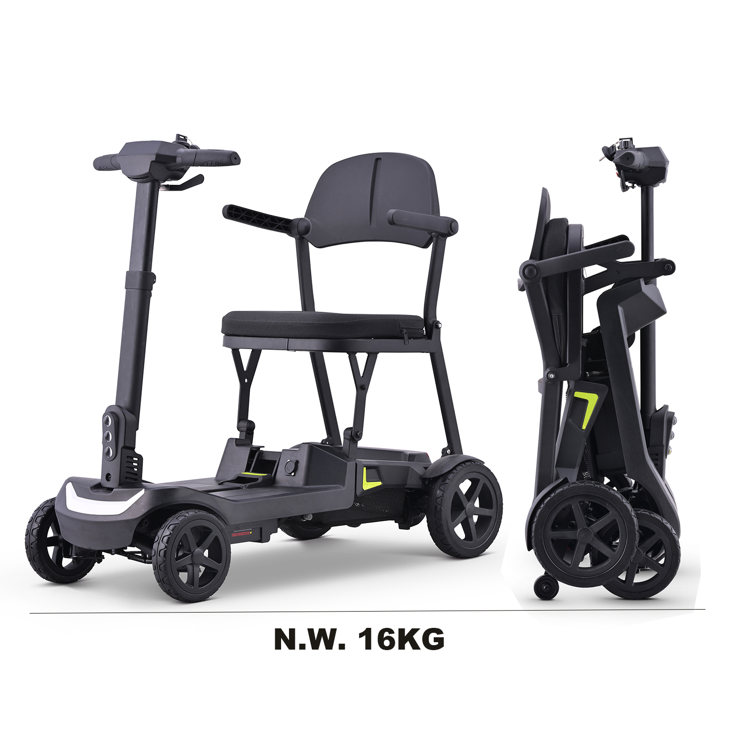 Shuttle through the city, light and easy to travel: TEW145 mobile scooter makes travel more comfortable!