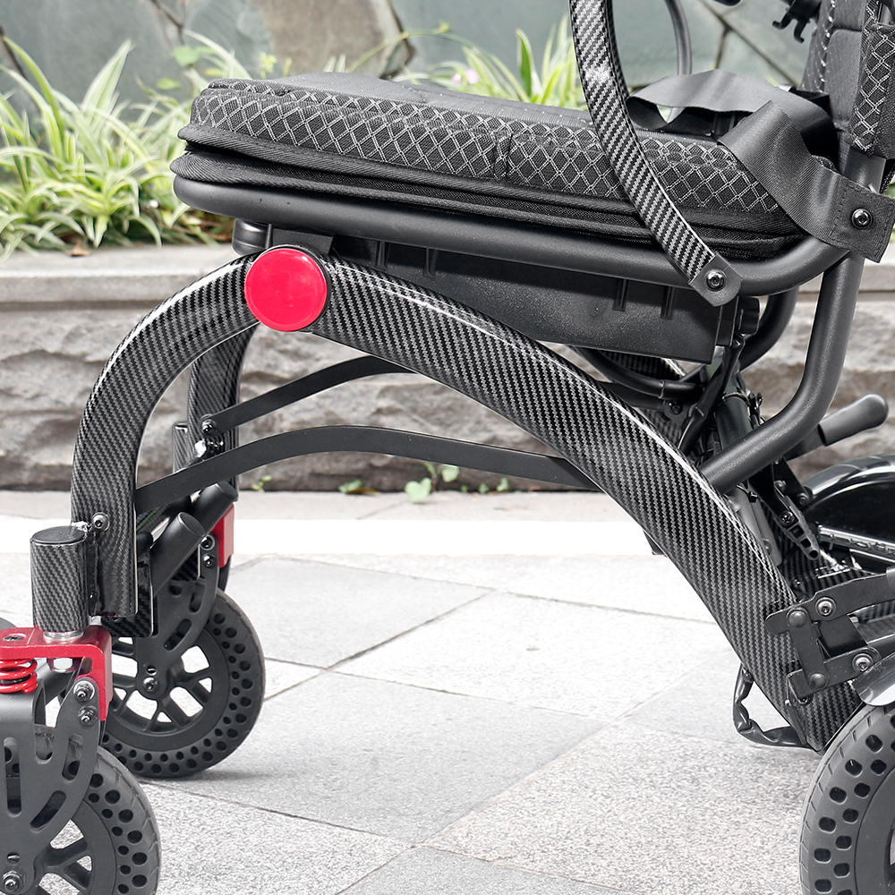 Carbon fiber wheelchair: light, strong, and leading the future of travel