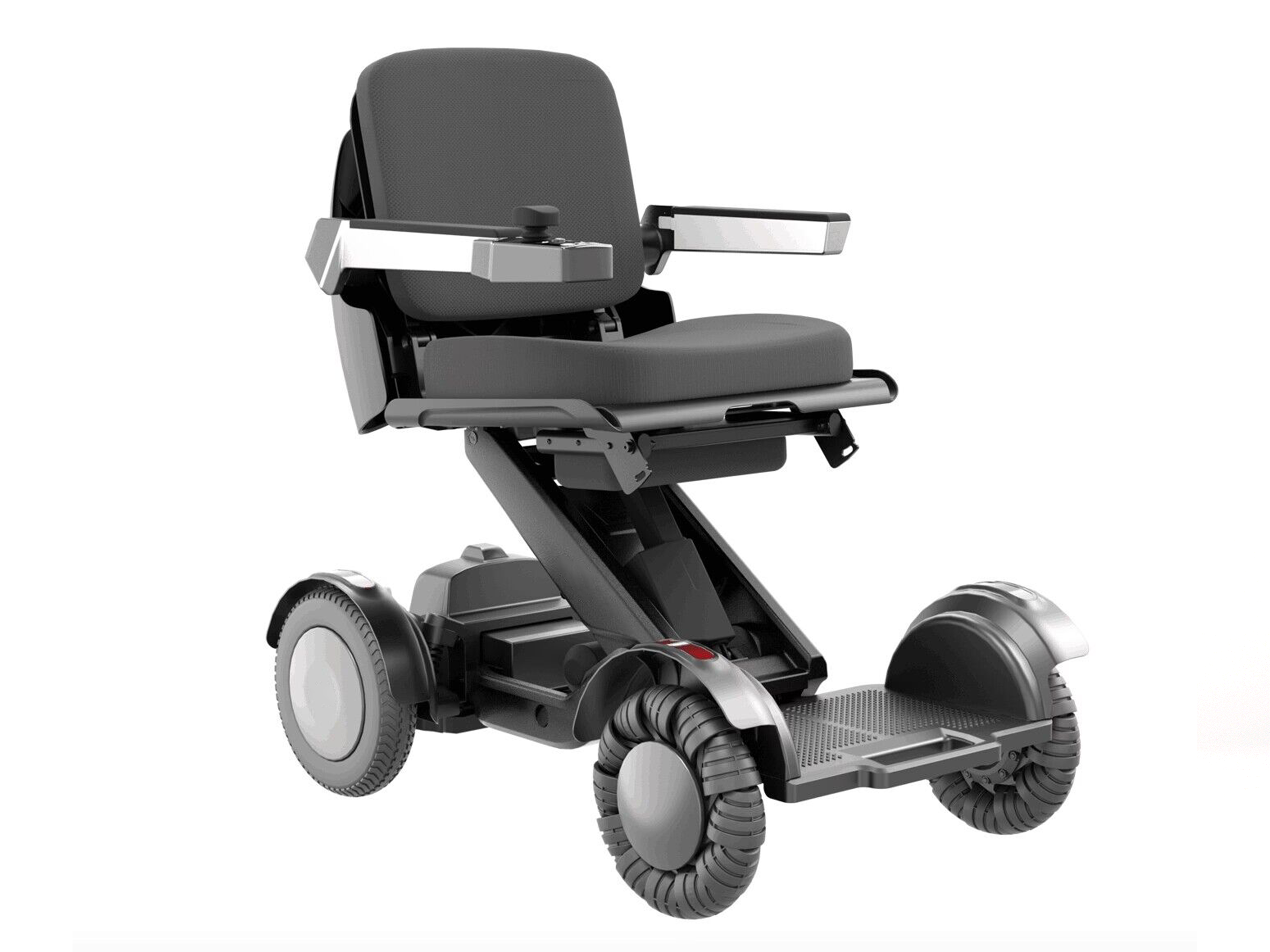 THE002 Automatic folding anti-slip adjustable intelligent electric wheelchair