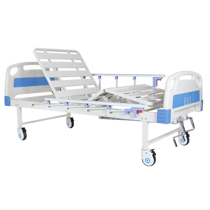 Topmedi THB3024 CE Approved Medical Class Manual Hospital Bed with Two Function